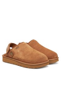 Ugg Klapki M Goldencoast Clog II 1166915 Brązowy. Kolor: brązowy. Materiał: zamsz, skóra #5