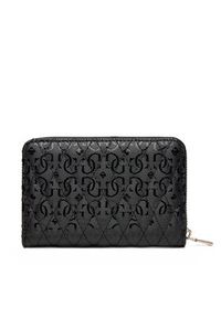 Guess Mały Portfel Damski SWGG96 26140 Czarny. Kolor: czarny. Materiał: skóra