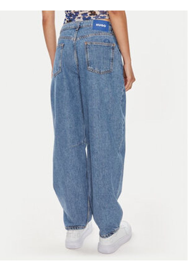 Hugo Jeansy Gamoi_B 50518677 Niebieski Relaxed Fit. Kolor: niebieski