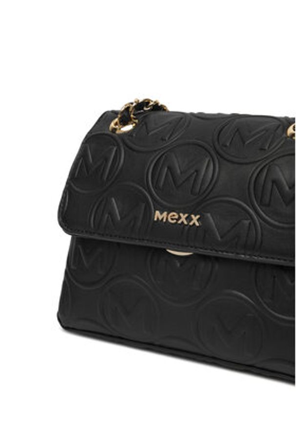 MEXX Torebka MEXX-S-015-07 Czarny. Kolor: czarny. Materiał: skórzane