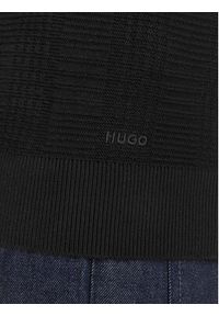 Hugo - HUGO Sweter Simoh 50566762 Czarny Regular Fit. Kolor: czarny. Materiał: bawełna #2