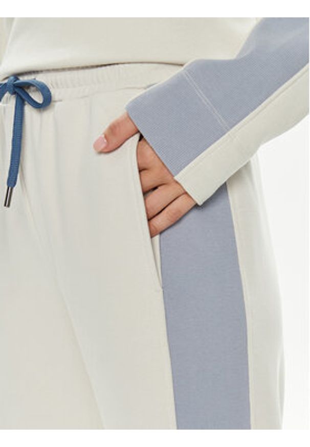 Max Mara Leisure Spodnie dresowe Markus 2416781038 Écru Regular Fit. Materiał: syntetyk, bawełna
