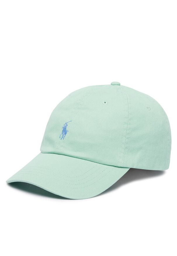 Polo Ralph Lauren Czapka z daszkiem Chino Ball Cap 710667709124 Zielony. Kolor: zielony. Materiał: bawełna