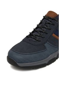 Rieker Sneakersy 11211-14 Granatowy. Kolor: niebieski. Materiał: materiał #6