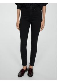 mango - Mango Jeansy Carla 77035660 Czarny Skinny Fit. Kolor: czarny #1