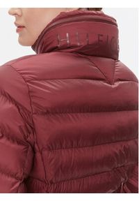TOMMY HILFIGER - Tommy Hilfiger Kurtka zimowa WW0WW39581 Bordowy Regular Fit. Kolor: czerwony. Materiał: syntetyk. Sezon: zima #3