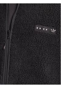 Adidas - adidas Kurtka przejściowa Reclaim Sherpa Jacket HK2771 Czarny Regular Fit. Kolor: czarny. Materiał: syntetyk #4