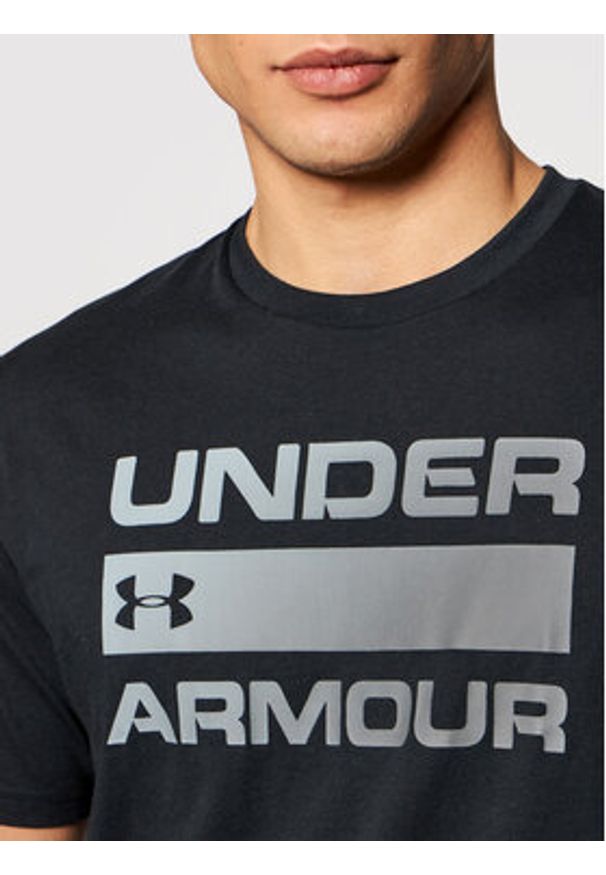 Under Armour T-Shirt Ua Team Issue Wordmark 1329582 Czarny Loose Fit. Kolor: czarny. Materiał: bawełna, syntetyk