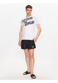 Emporio Armani Underwear T-Shirt 211818 3R476 93410 Biały Regular Fit. Kolor: biały. Materiał: bawełna #5