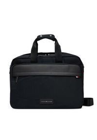 TOMMY HILFIGER - Tommy Hilfiger Torba na laptopa Th Nylon Workbag AM0AM13619 Czarny. Kolor: czarny. Materiał: materiał #6