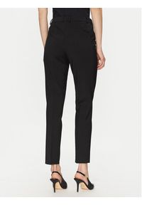 BOSS - Boss Chinosy 50490051 Czarny Regular Fit. Kolor: czarny. Materiał: wełna #3
