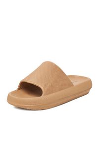 DeeZee Klapki CT0626-4 Beżowy. Kolor: beżowy. Materiał: syntetyk #4
