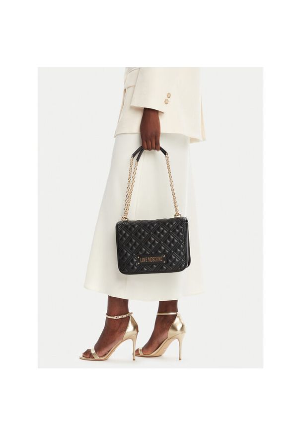 Love Moschino - Torebka LOVE MOSCHINO. Kolor: czarny