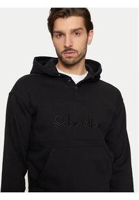 United Colors of Benetton - United Colors Of Benetton Bluza 3VVUU201P Czarny Relaxed Fit. Kolor: czarny. Materiał: bawełna, syntetyk #3