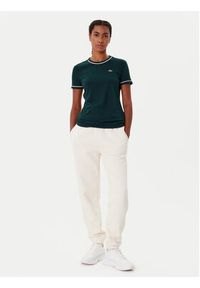Lacoste T-Shirt TF5289 Zielony Slim Fit. Kolor: zielony. Materiał: bawełna #4