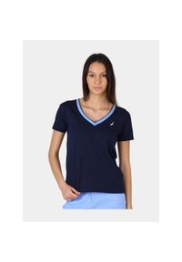 T-shirt damski Nautica Mae. Kolor: niebieski