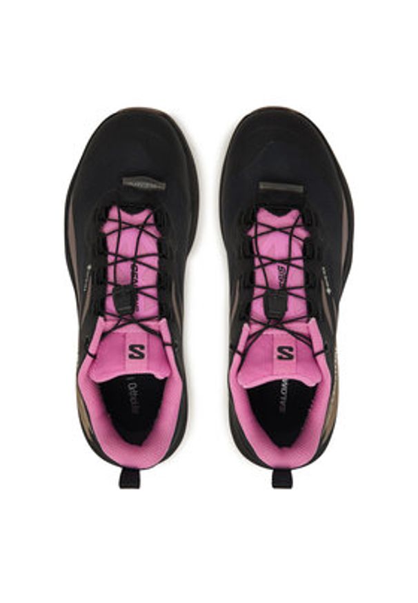 salomon - Salomon Buty do biegania Genesis Gore-Tex L47862900 Czarny. Kolor: czarny. Materiał: materiał. Technologia: Gore-Tex