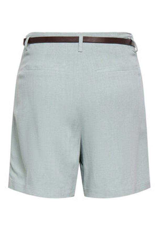 only - ONLY Szorty materiałowe Siesta 15367413 Turkusowy Regular Fit. Kolor: turkusowy. Materiał: wiskoza