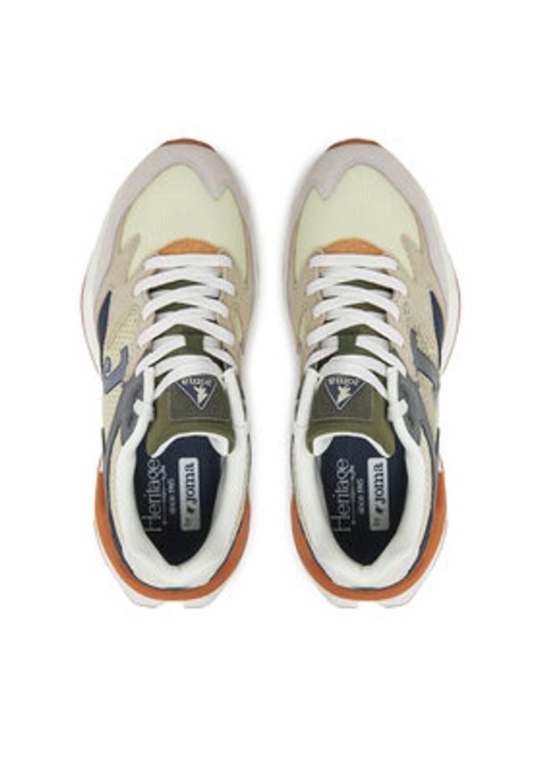 Joma Sneakersy C1400 2536 C1400S2536 Beżowy. Kolor: beżowy. Materiał: materiał