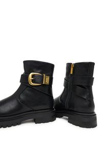 Steve Madden Botki Lexs SM11003593 Czarny. Kolor: czarny. Materiał: skóra