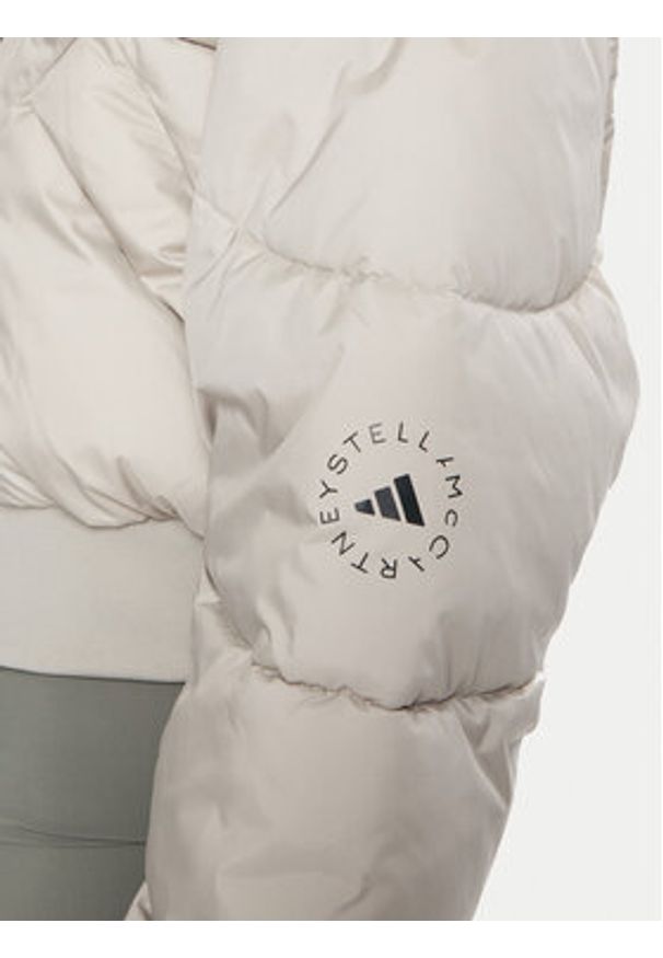 Adidas by Stella McCartney - adidas by Stella McCartney Kurtka zimowa KA0645 Szary Loose Fit. Kolor: szary. Materiał: syntetyk. Sezon: zima