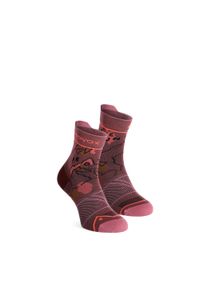 ORTOVOX - Skarpety merino damskie Ortovox Alpine Light Quarter Socks. Kolor: czerwony