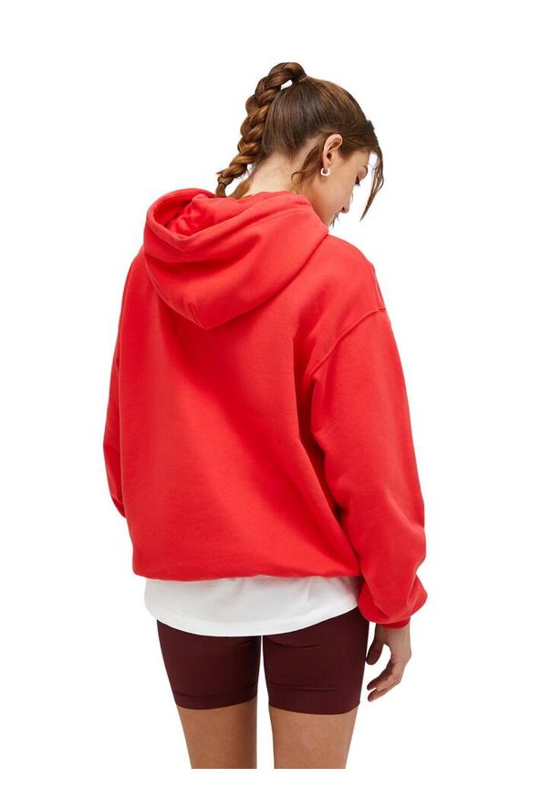 Bluza Peak Performance damska Original Terry Hood czerwona - M. Kolor: czerwony