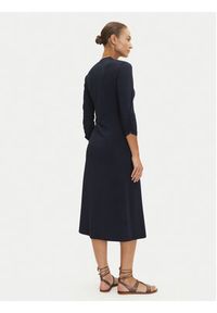 Tatuum Sukienka codzienna Linda T2506.195 Granatowy Regular Fit. Okazja: na co dzień. Kolor: niebieski. Materiał: bawełna. Typ sukienki: proste. Styl: casual #3