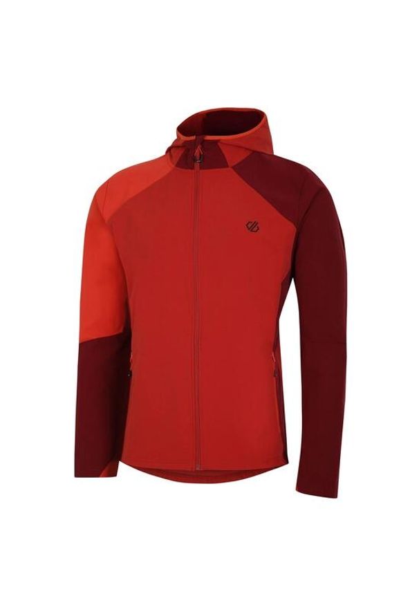 DARE 2B - Kurtka męska softshell Dare 2B Lattitudinal II - pomarańczowy L. Kolor: pomarańczowy. Materiał: softshell