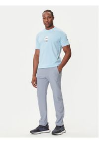 BOSS T-Shirt Photoprint 50545869 Błękitny Relaxed Fit. Kolor: niebieski. Materiał: bawełna #5