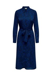 JDY Sukienka koszulowa 15308127 Niebieski Regular Fit. Kolor: niebieski. Materiał: syntetyk. Typ sukienki: koszulowe #3