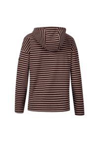 TRESPASS - Damska Bluza Z Kapturem Softly. Typ kołnierza: kaptur. Kolor: niebieski, brązowy, wielokolorowy. Styl: sportowy. Sport: turystyka piesza