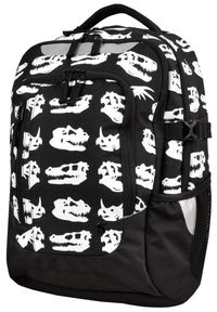 Stil Plecak szkolny Black&White. Materiał: materiał. Wzór: paski. Styl: młodzieżowy, wizytowy #1
