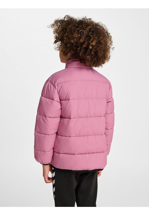 Lekka kurtka puchowa dla dzieci Hummel. Kolor: różowy. Materiał: puch