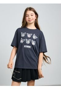 Sinsay - Koszulka Kuromi - szary. Kolor: szary #1