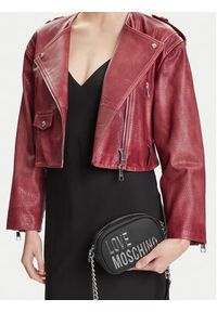 Love Moschino - LOVE MOSCHINO Torebka JC4026PP1NKD000B Czarny. Kolor: czarny. Materiał: skórzane #4