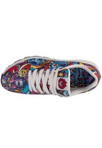 skechers - Skechers Sneakersy Uno - Color Doodle 183500/MLT Kolorowy. Materiał: skóra. Wzór: kolorowy