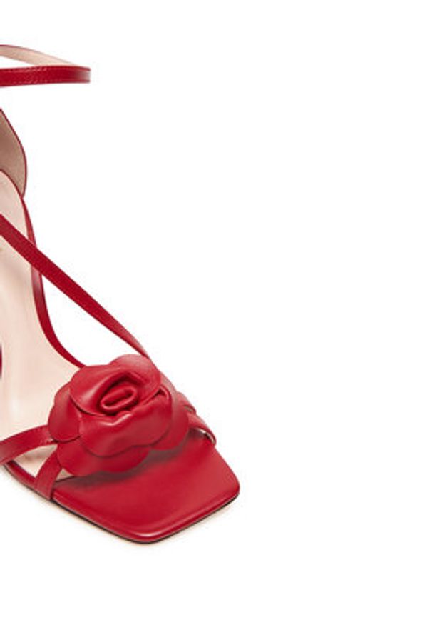 Marciano Guess Sandały 5YGZ34 7368A Czerwony. Kolor: czerwony. Materiał: skóra