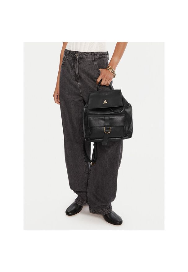 Plecak Patrizia Pepe. Kolor: czarny