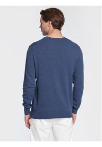 Sisley Sweter 102HS1B17 Niebieski Regular Fit. Kolor: niebieski. Materiał: syntetyk #3