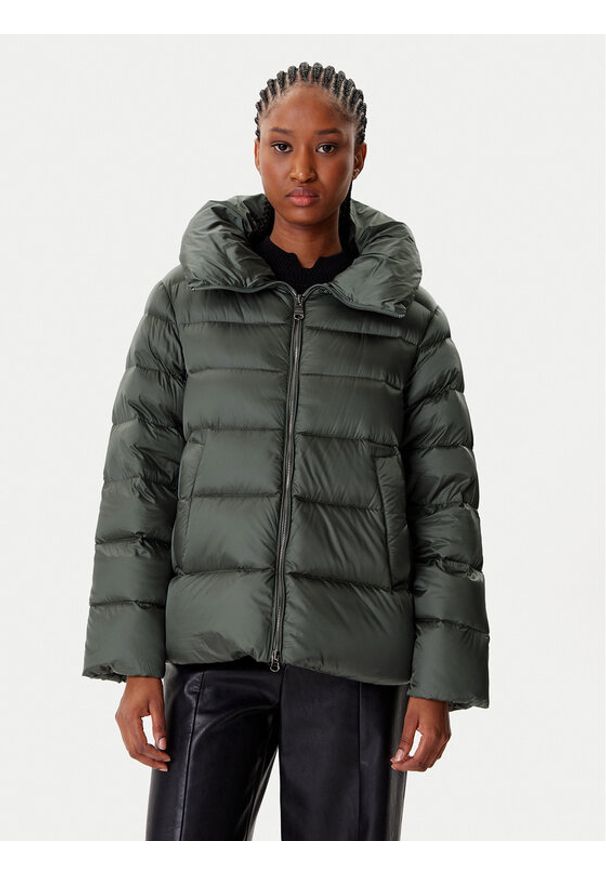Hetrego - Hetregó Kurtka puchowa Clara 8P601 25WD02 Zielony Regular Fit. Kolor: zielony. Materiał: syntetyk