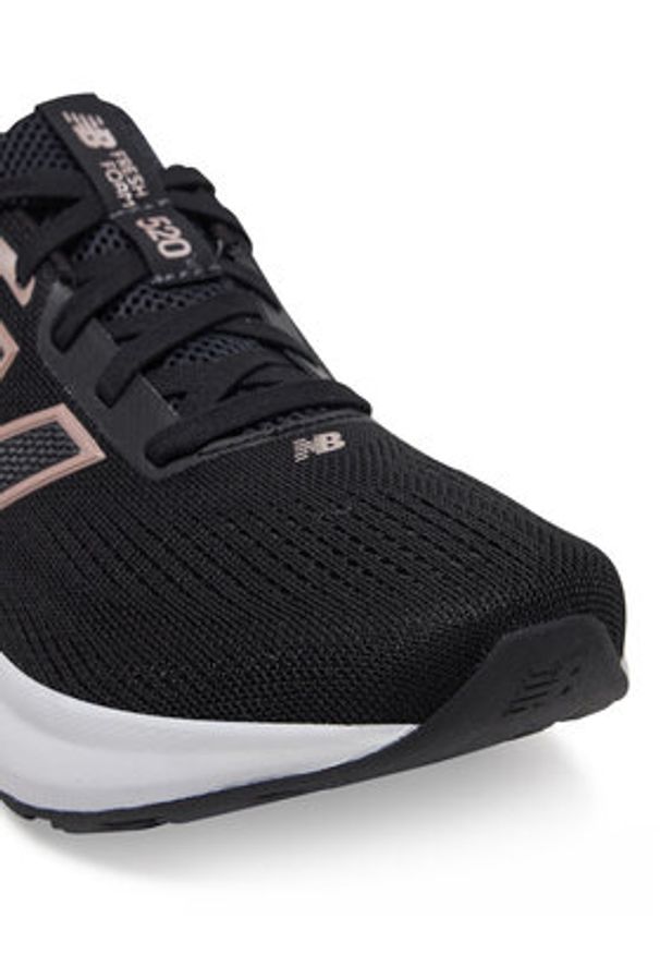 New Balance Buty do biegania Fresh Foam 520 W520LK9 Czarny. Kolor: czarny. Materiał: materiał