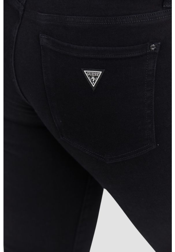Guess - GUESS Czarne damskie jeansy Annette, Rozmiar 27. Kolor: czarny
