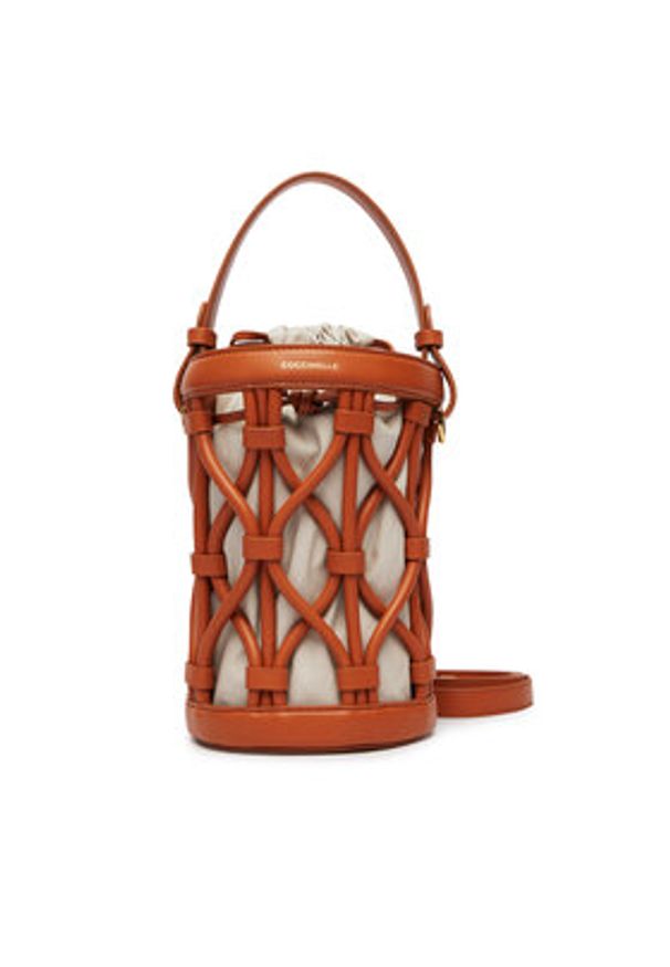 Coccinelle Torebka U2P Coccinellekoi E1 U2P 23 01 01 Brązowy. Kolor: brązowy. Materiał: skórzane