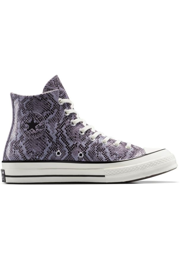 Buty sportowe Converse Chuck 70. Kolor: fioletowy. Materiał: syntetyk, materiał. Styl: sportowy