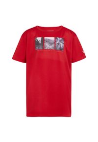 Regatta - Koszulka Na Rower Dziecięca Alvarado VIII. Kolor: czerwony. Sport: kolarstwo #1