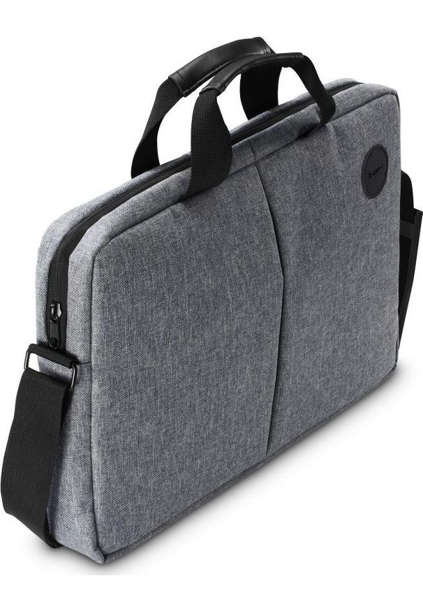 hama - Torba Hama Genua 15.6'' szary. Kolor: szary. Materiał: materiał. Styl: elegancki, biznesowy