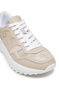 Guess Sneakersy FLPVI3 ELE12 Beżowy. Kolor: beżowy. Materiał: skóra #3