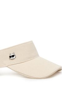 Karl Lagerfeld - KARL LAGERFELD Daszek B2W33056 Kremowy. Kolor: kremowy. Materiał: bawełna #3