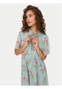 only - ONLY Sukienka codzienna Aida 15319705 Niebieski Regular Fit. Okazja: na co dzień. Kolor: niebieski. Materiał: syntetyk. Typ sukienki: proste. Styl: casual #5